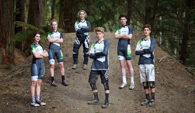 mountain bike team